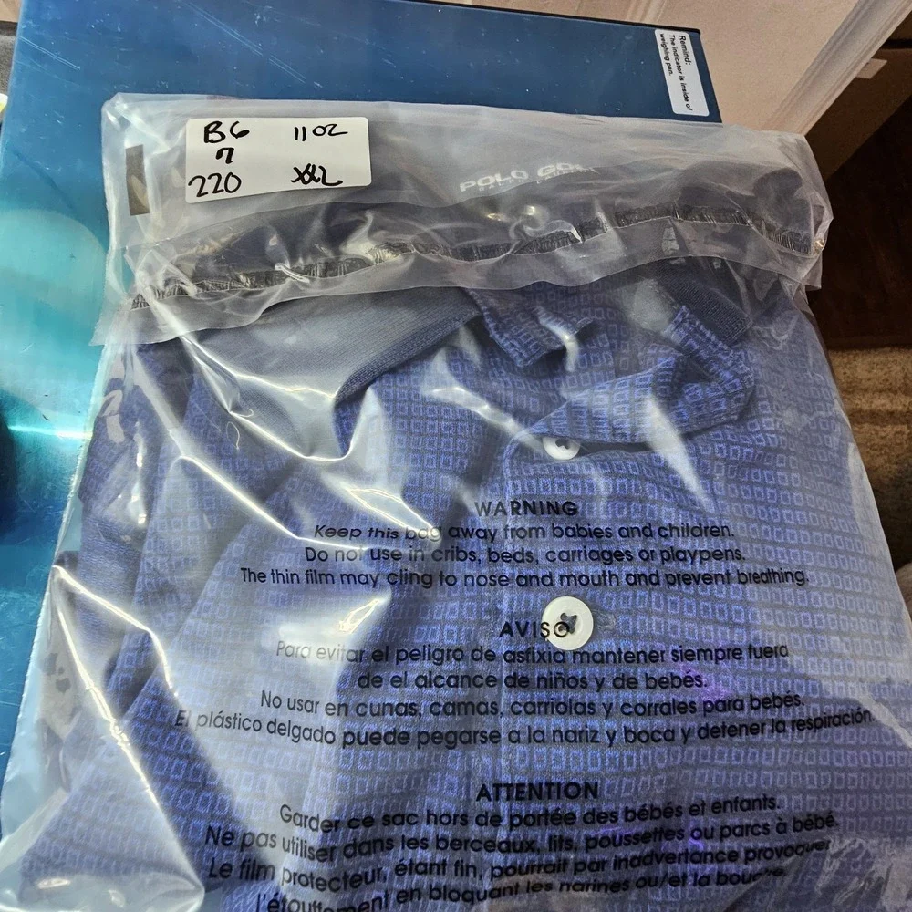 Polo Golf Ralph Lauren Men's Polo Shirt XXL Short Sleeve